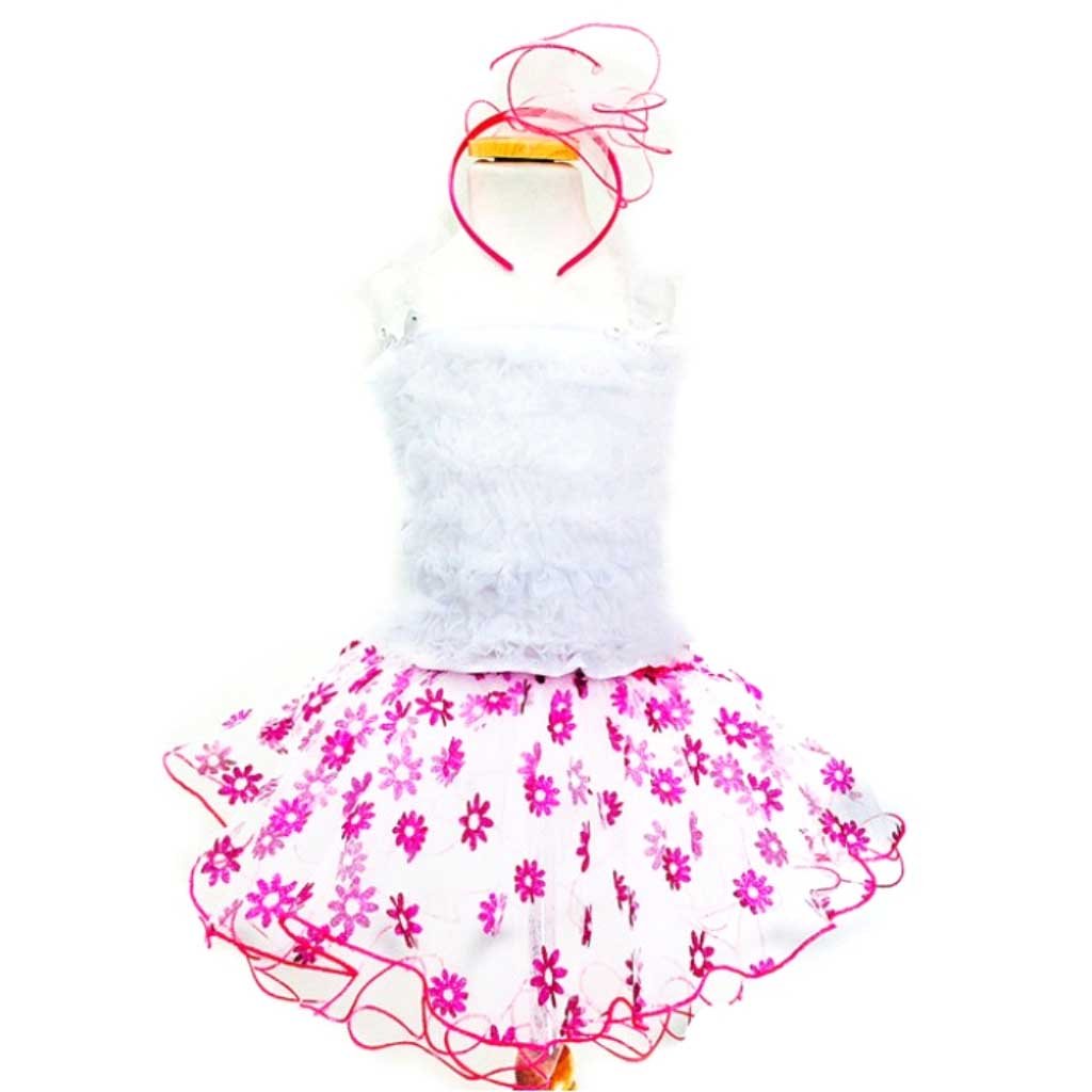 Flower Tutu Dress Up Set