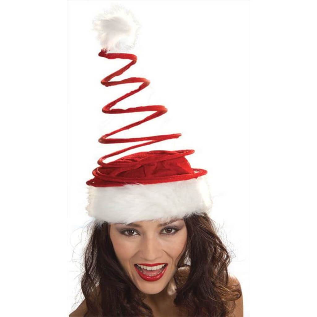 Adult Coiled Santa Hat