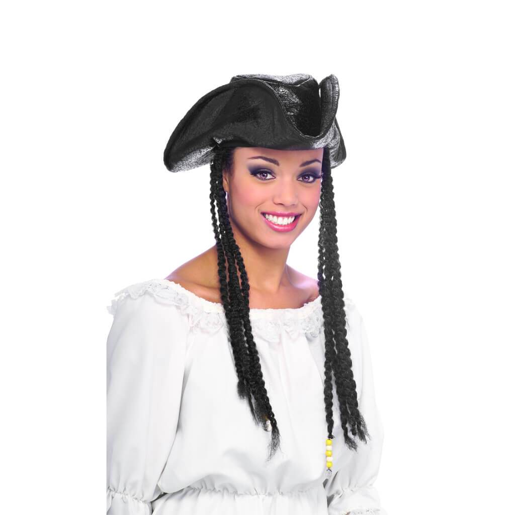 Pirate Hat with Braids