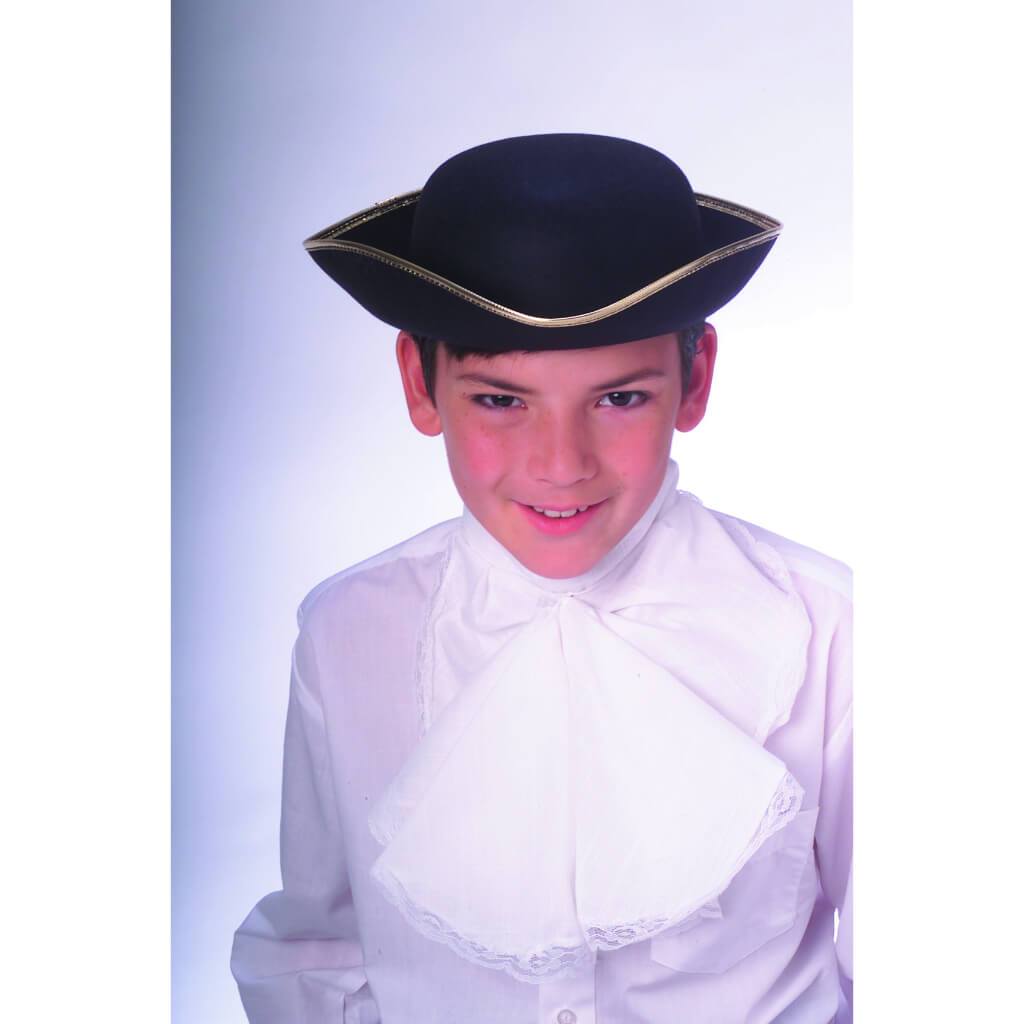 Durashpe Tricorn Child Black Hat