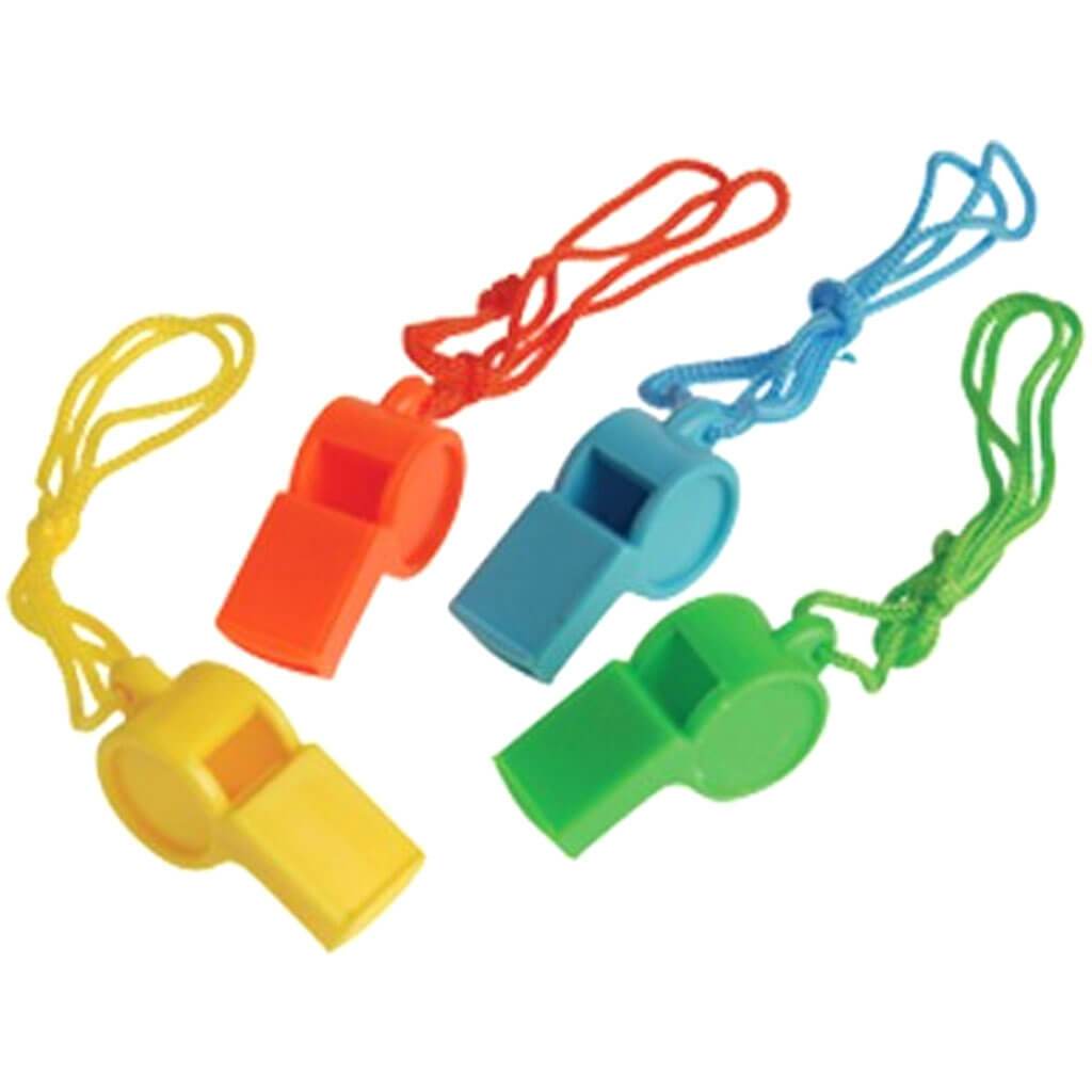 Whistles with Lanyards