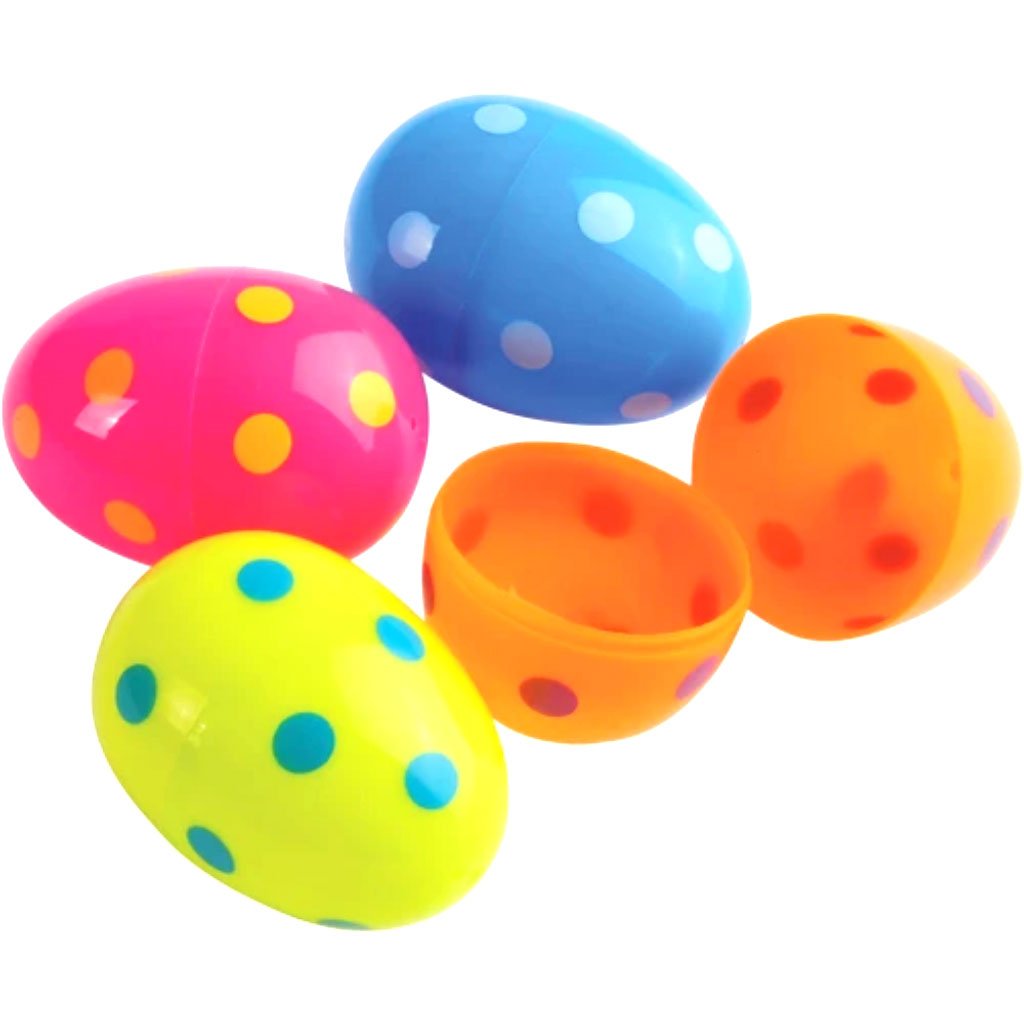 Polka Dot Easter Eggs