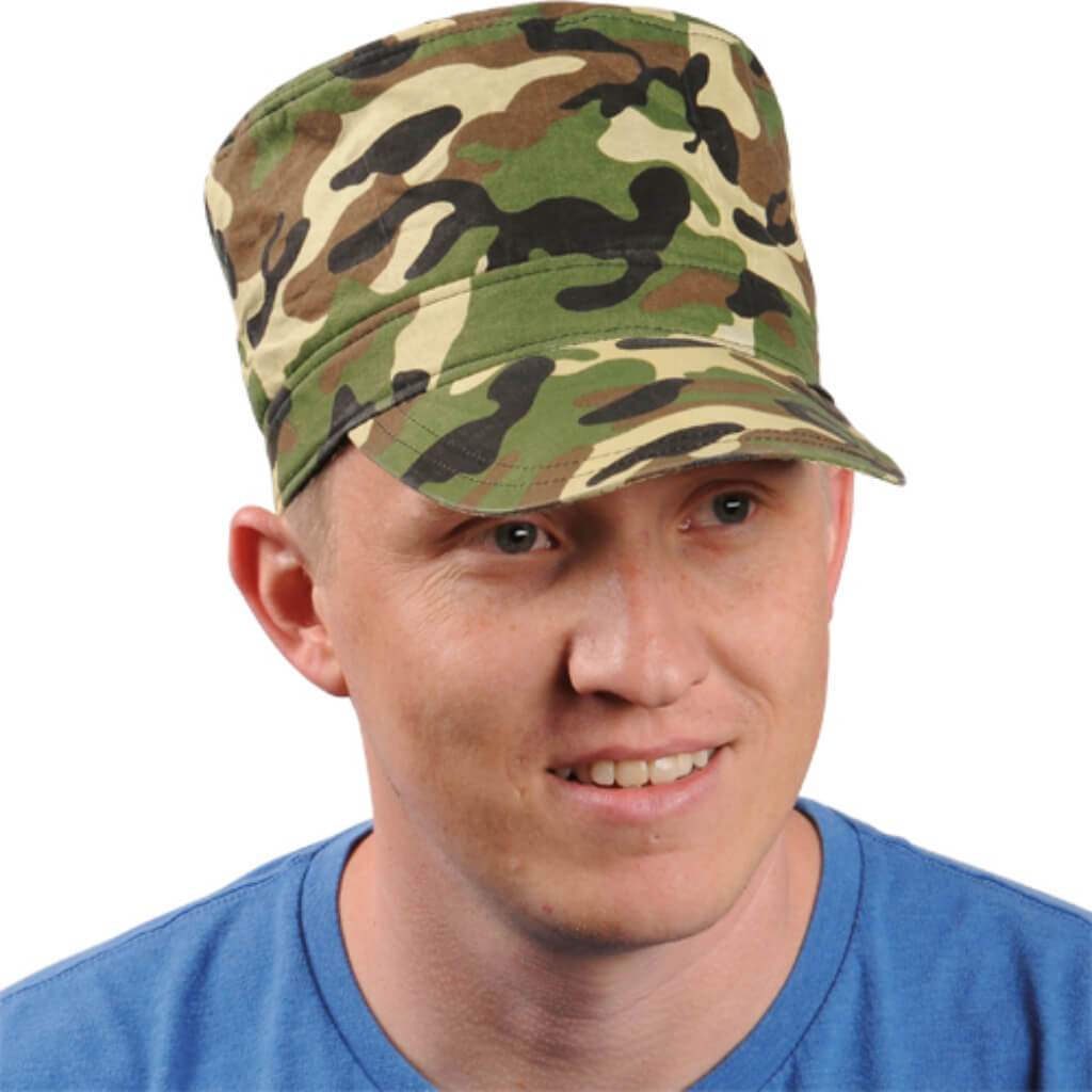 Military Camo Cap Camouflage Hat Army 