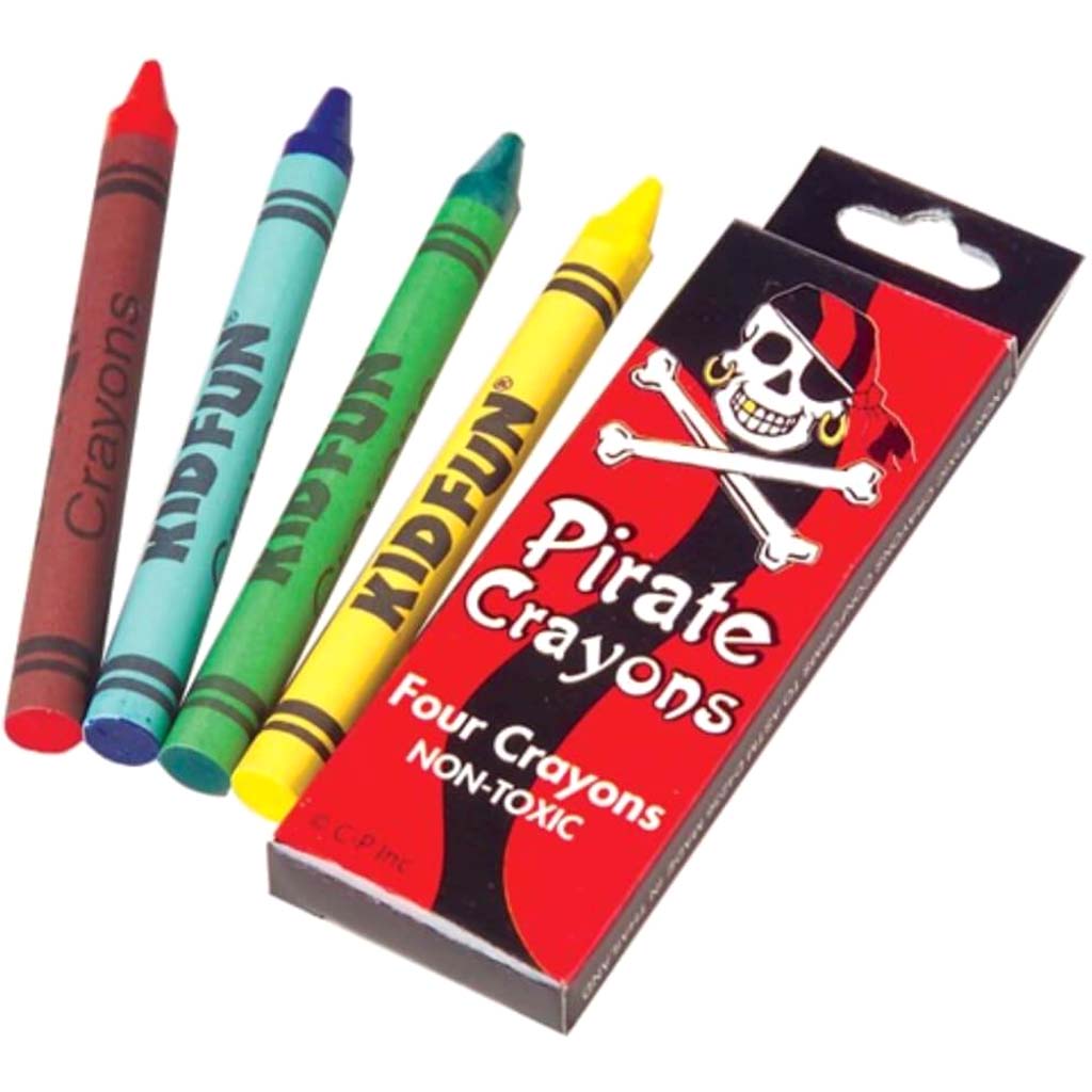 Pirate Crayons 