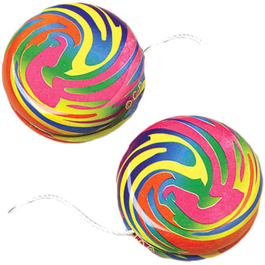 Rainbow Yo-Yos 