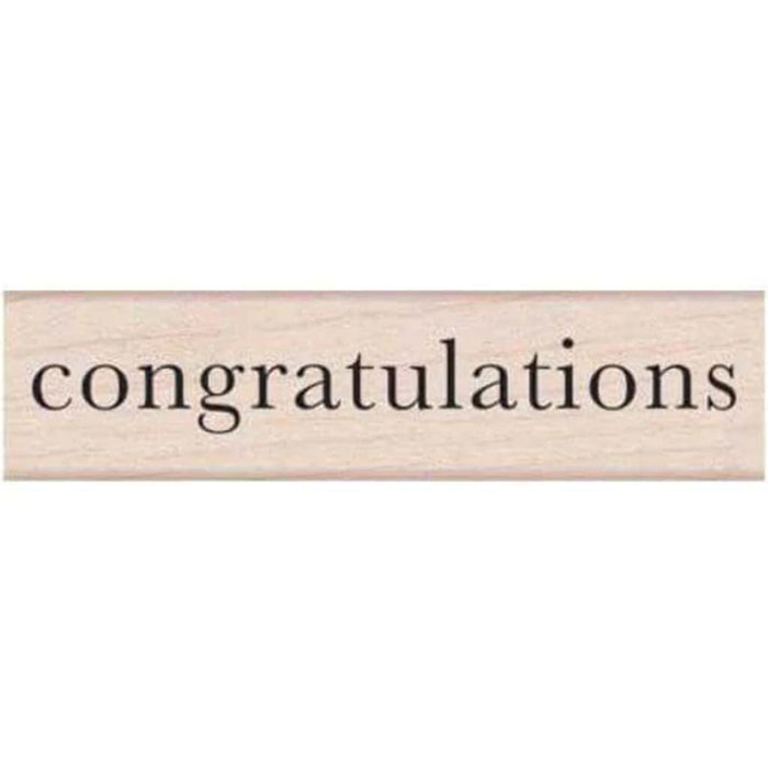 Congratulations Stamp 