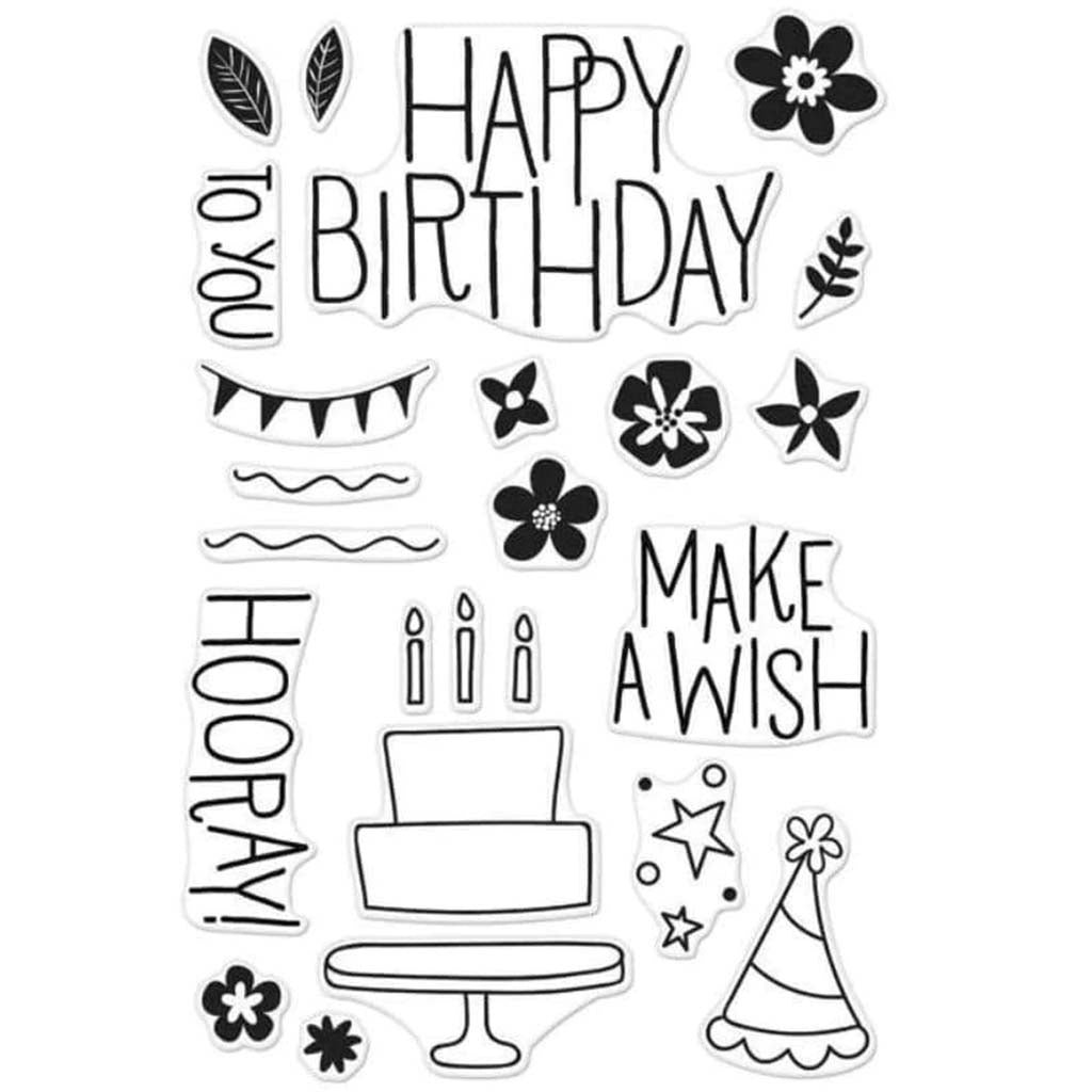 Make a Wish Birthday Stamp 