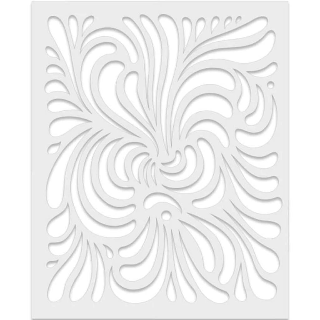 Swirl Stencil