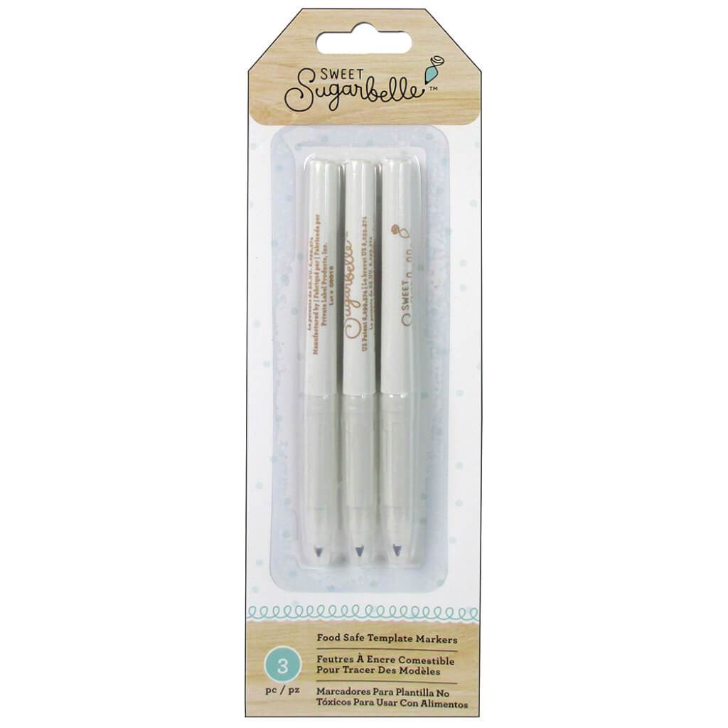 FOOD COLORING PENS TAN SET OF 3 