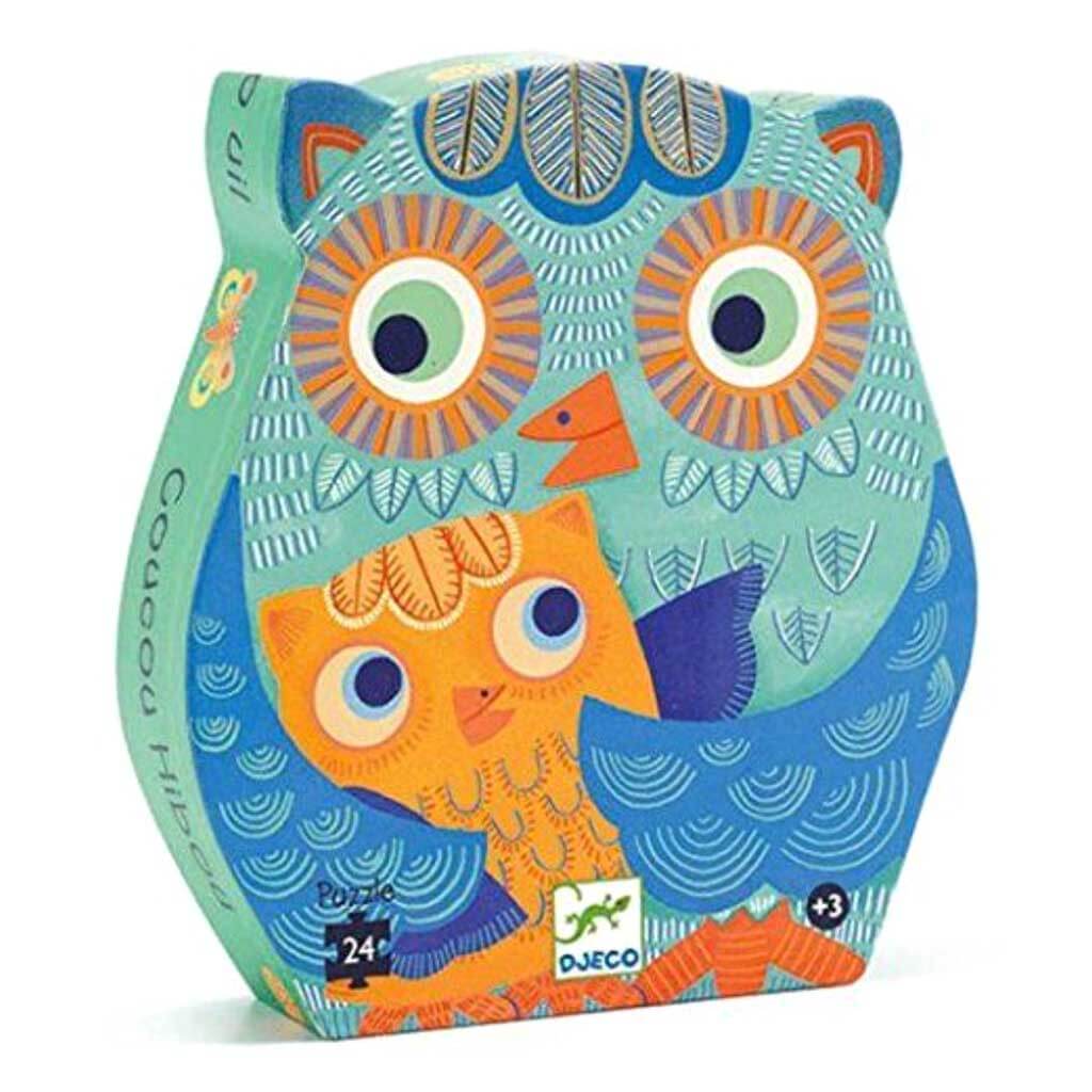 Silhouette Puzzle Hello Owl 24pcs