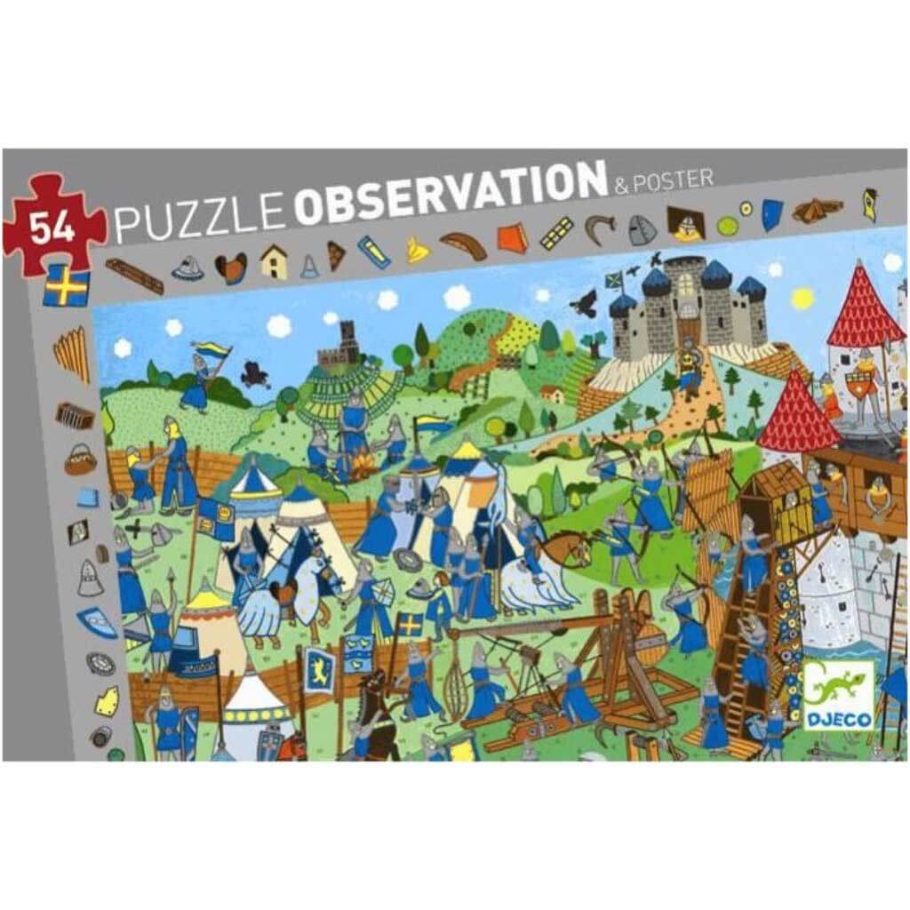 Observation Puzzle Knights 54pcs