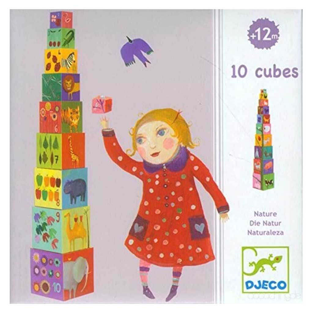 Cubes For Infants 10 Nature and Animal Blocks