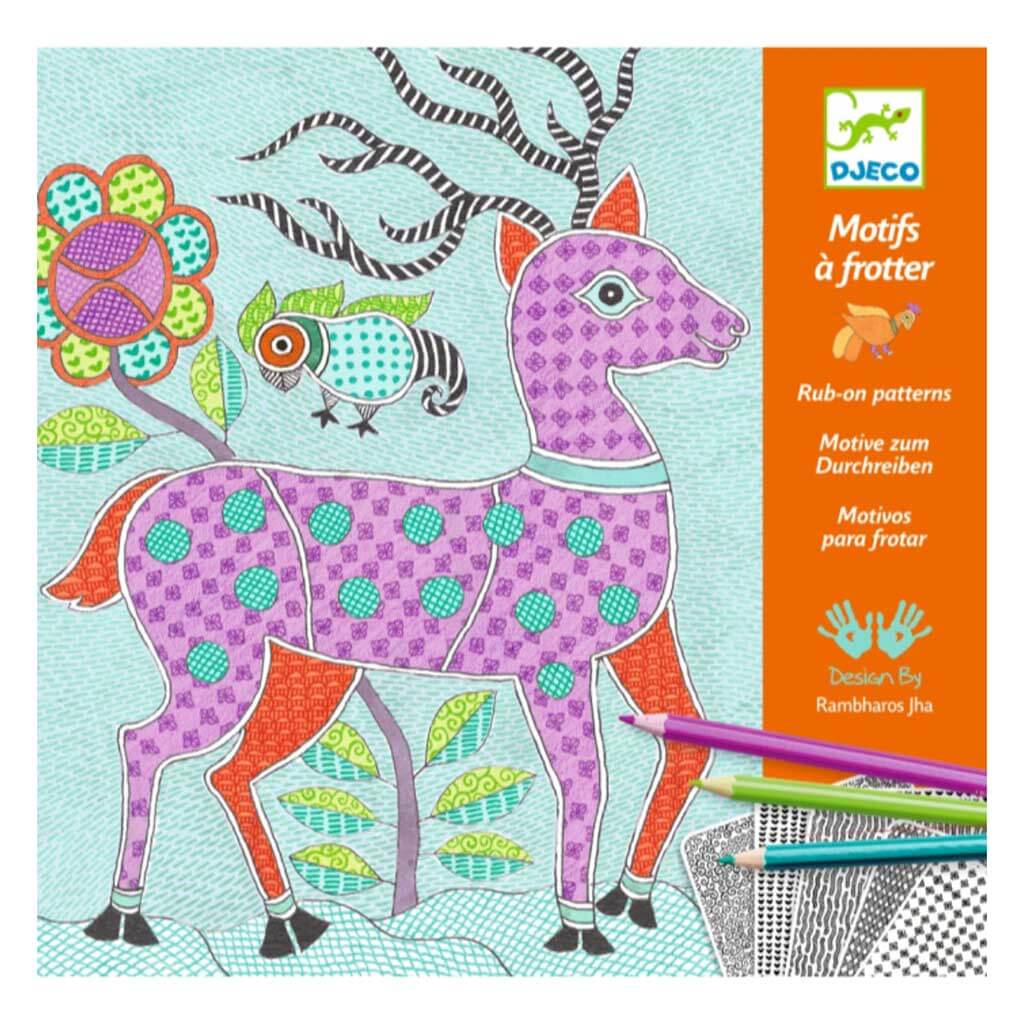 Mithila Paper Pattern Rubbing Set