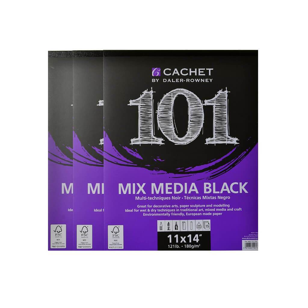Cachet 101 Mixed Media Black