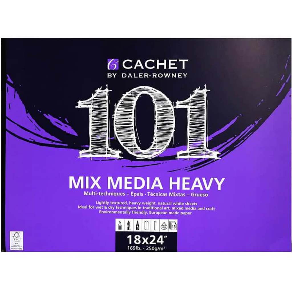 Cachet 101 Heavyweight Mixed Media Pad