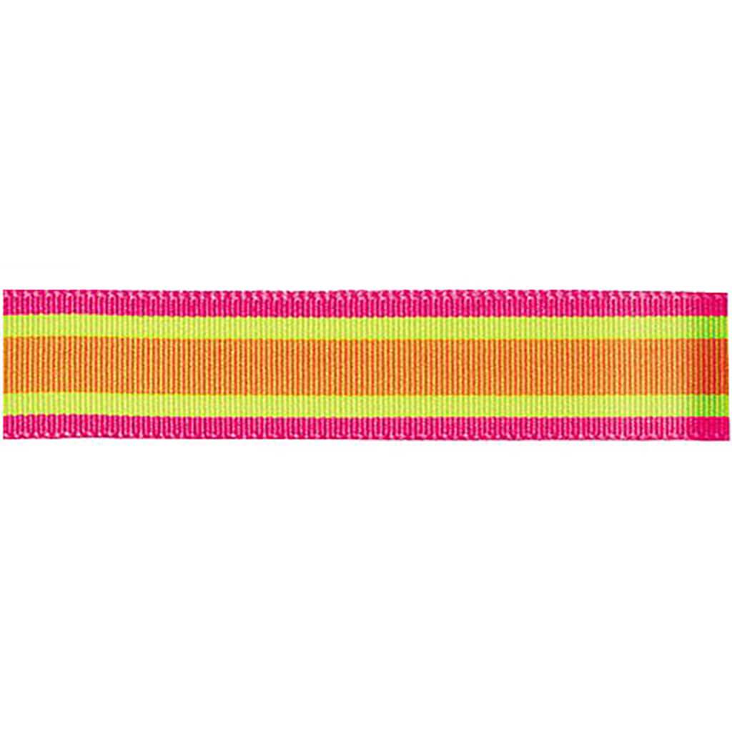 Offray Cotton Candy Craft Ribbon 7/8in x 9ft Citrus