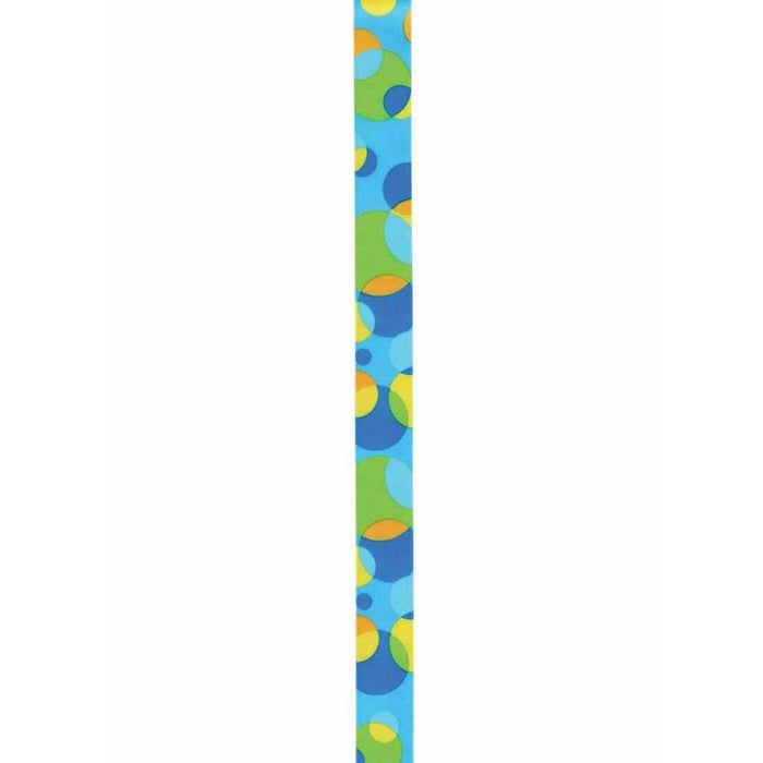 Offray 7/8in Fun Dots Ribbon 9ft Blue