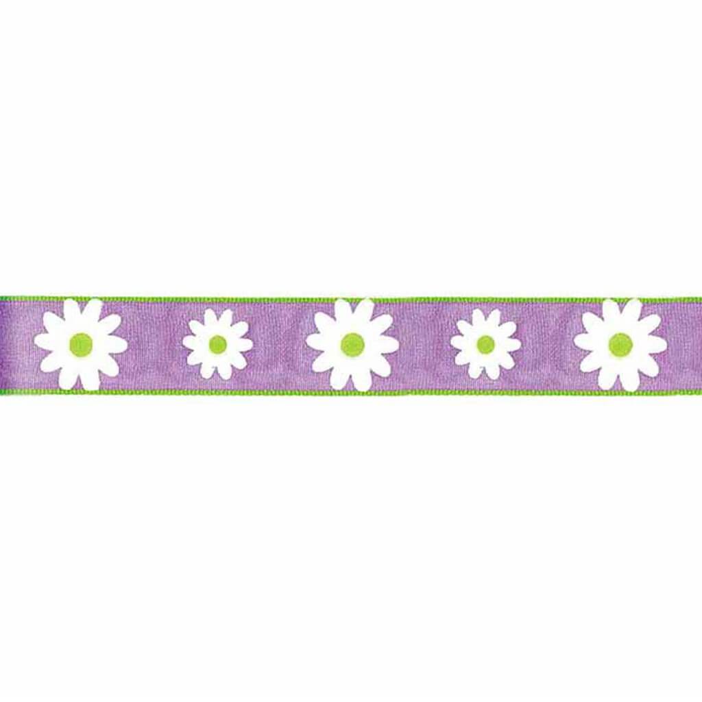 Offray Dayzee Craft Ribbon 7/8in x 9ft Grape Ice