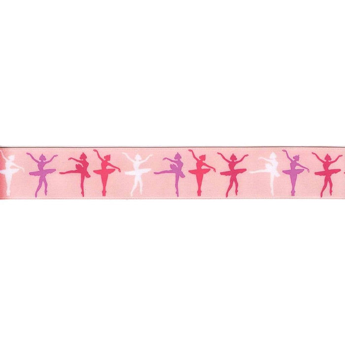 Offray Ballerina Craft Ribbon 7/8in x 9ft Pink