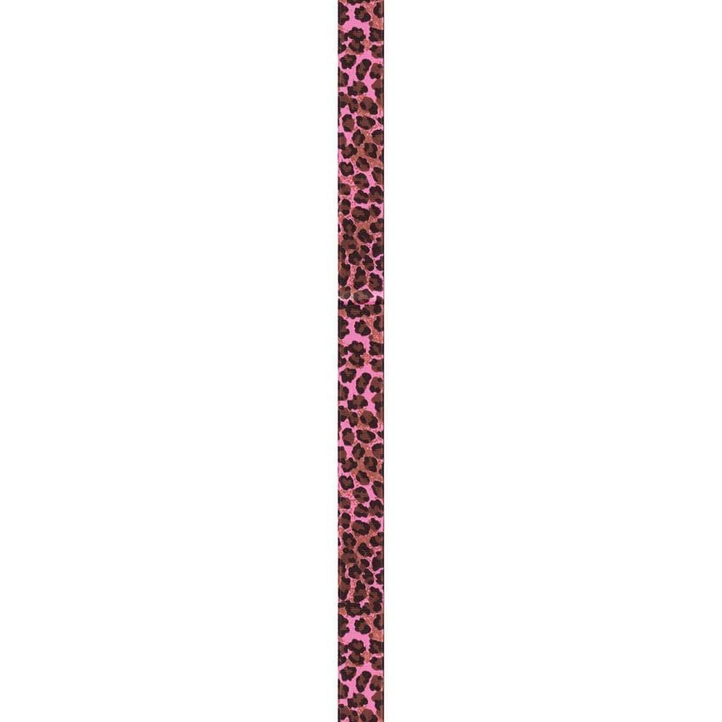 Wildcat Ribbon 7/8in x 9ft Hot Pink