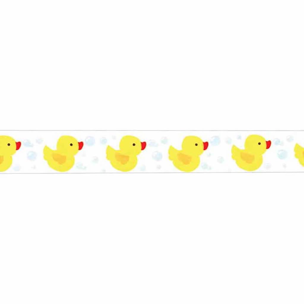 Offray Rubby Ducky Ribbon 7/8in x 9ft White