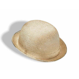 Glitter Mesh Derby Hat