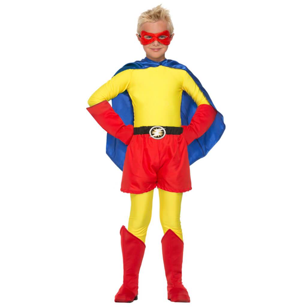 Child Hero Boot Tops Red