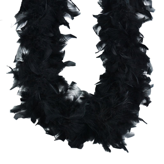 Chandelle Boa 70Gm Black 2Yd 