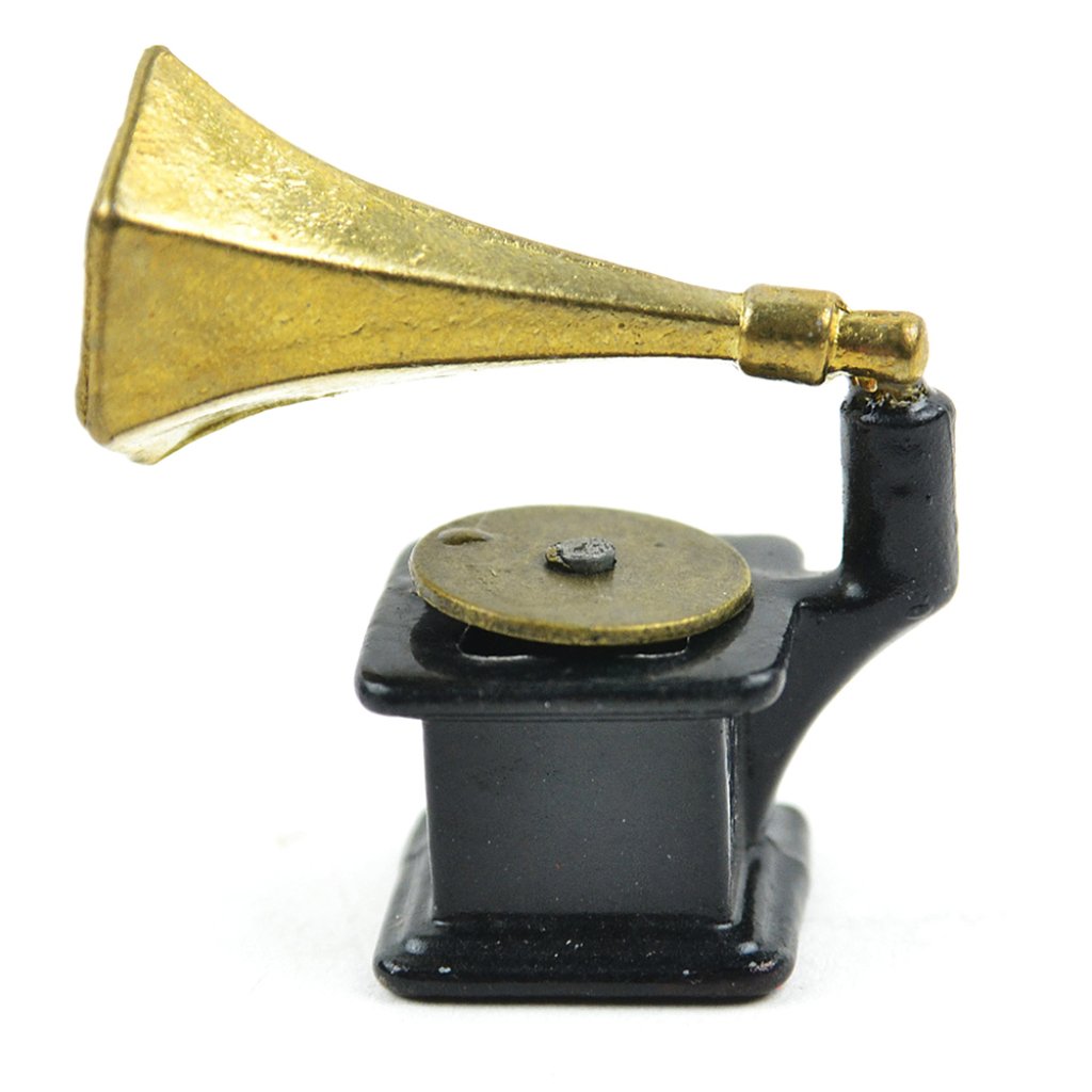 Miniature Old Record Player 1.5in 
