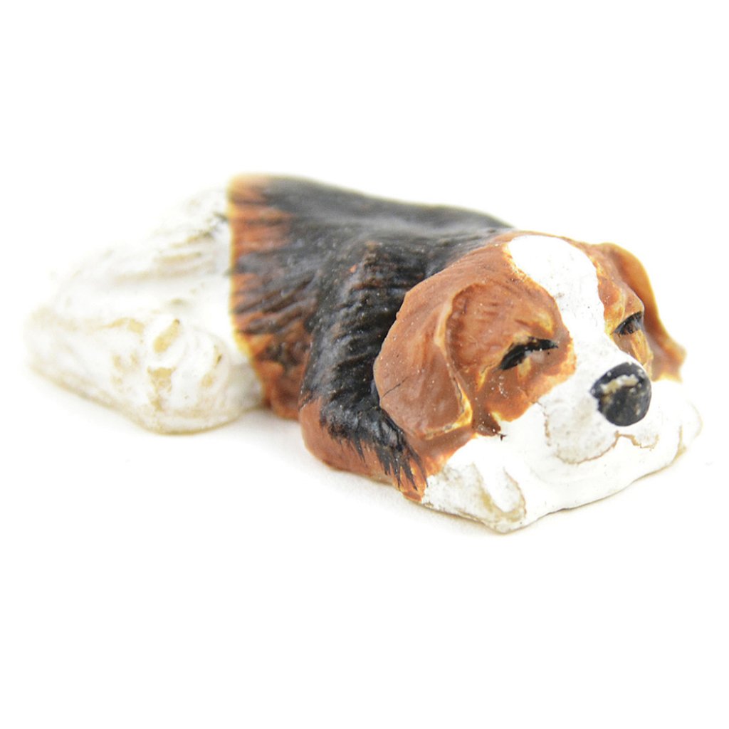 Miniature Laying Down Puppy 1.25in 