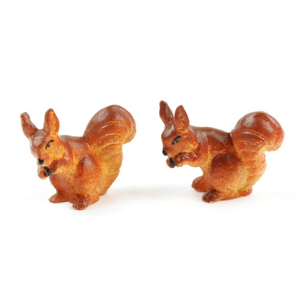 Miniature Garden Squirrel Set 