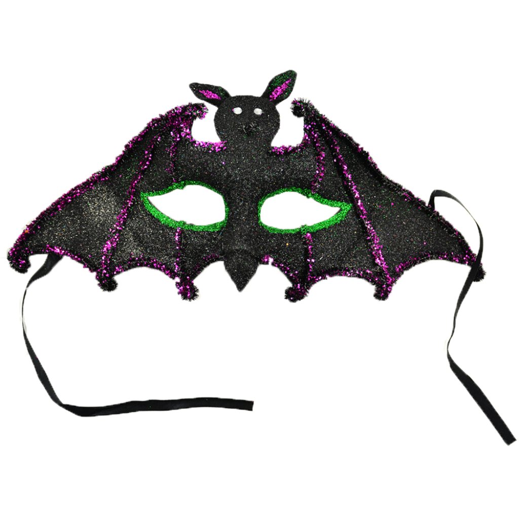 Fancy Halloween Half Mask 13.5In 