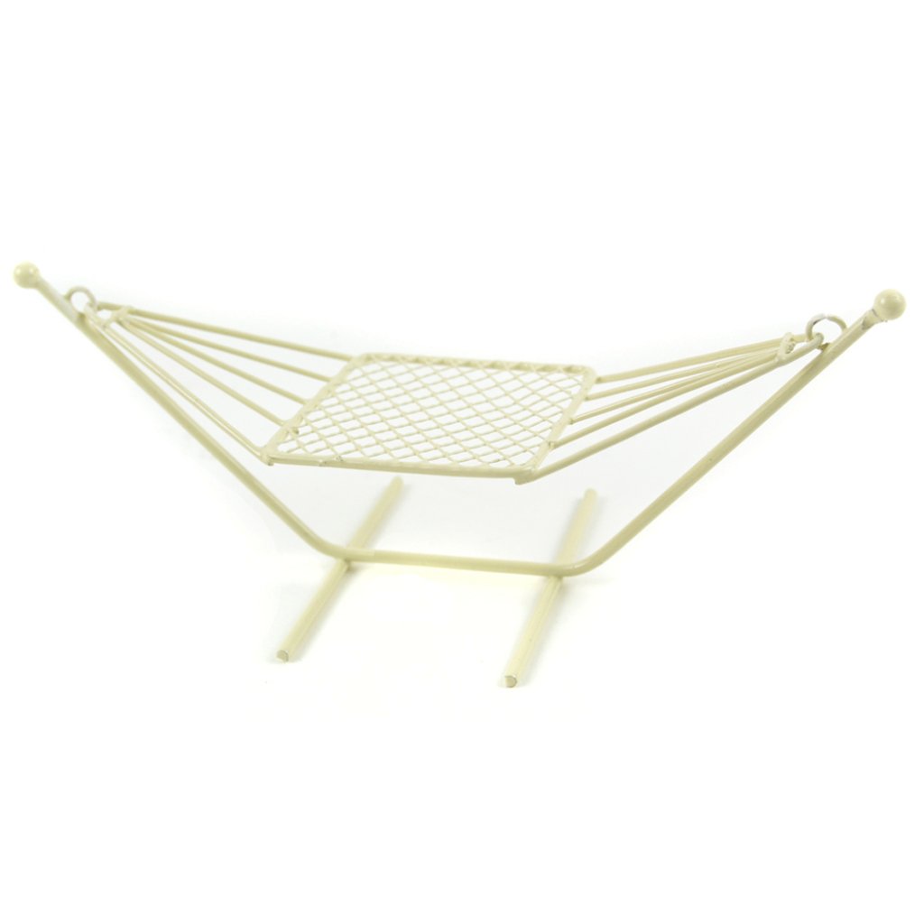 Mini Garden Iron Cream Hammock 7.5in 