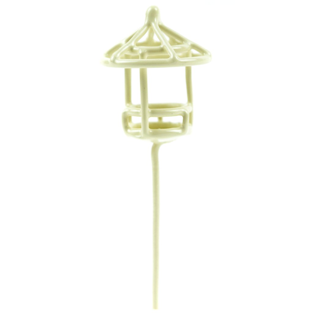 Micro Mini Garden Birdcage Cream 3in 