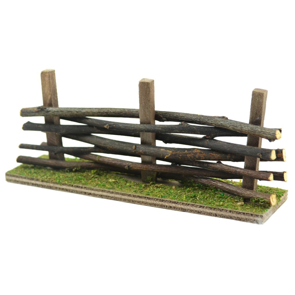 Miniature Garden Wooden Fence 5.5in 