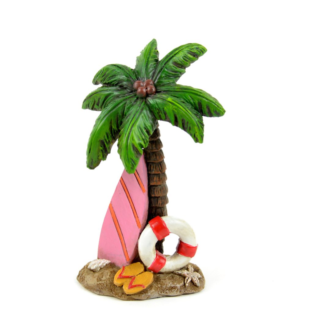 Palm Tree With Surfboard 