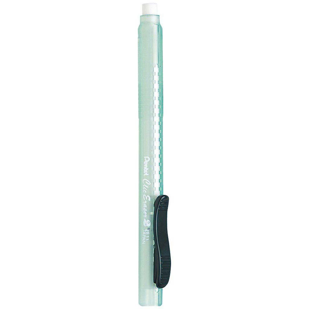 Clic Eraser Retractable Pen Shaped
