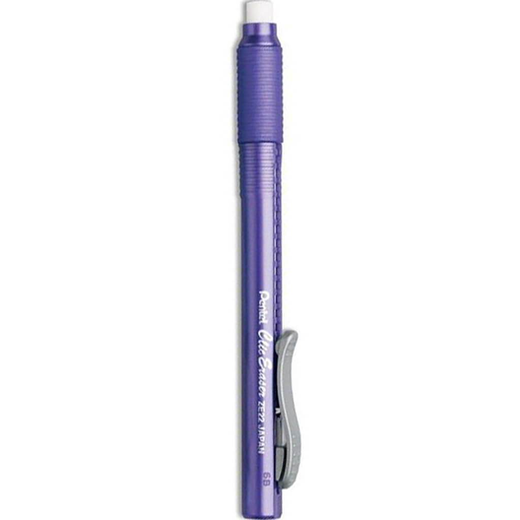 Clic Eraser Retractable Pen Shaped