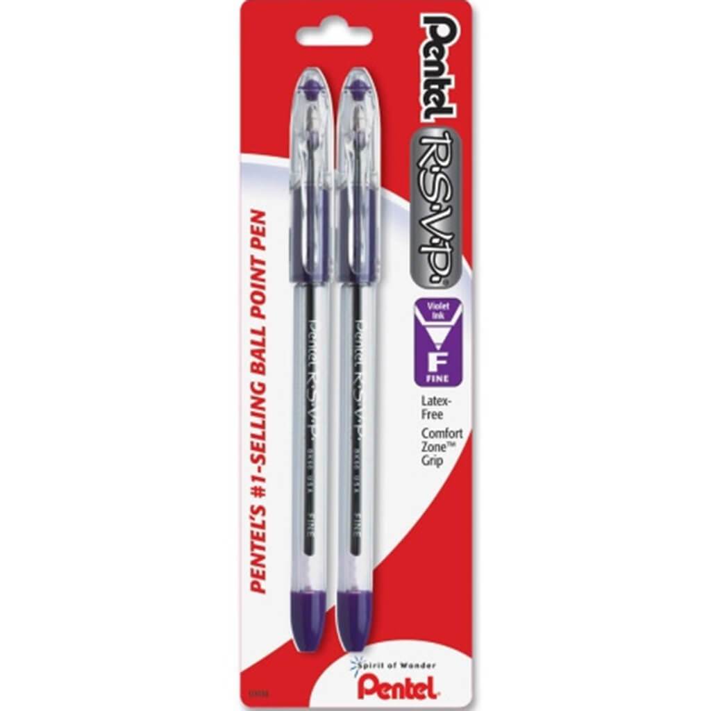 RSVP Ballpoint Pen Fine Point 2pcs