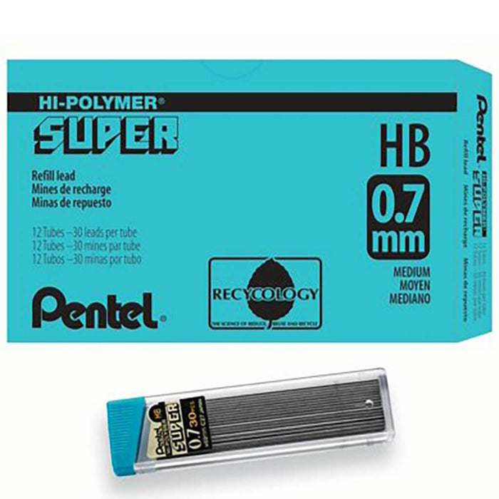 Super Hi-Polymer LeadsHB 30pcs .7mm