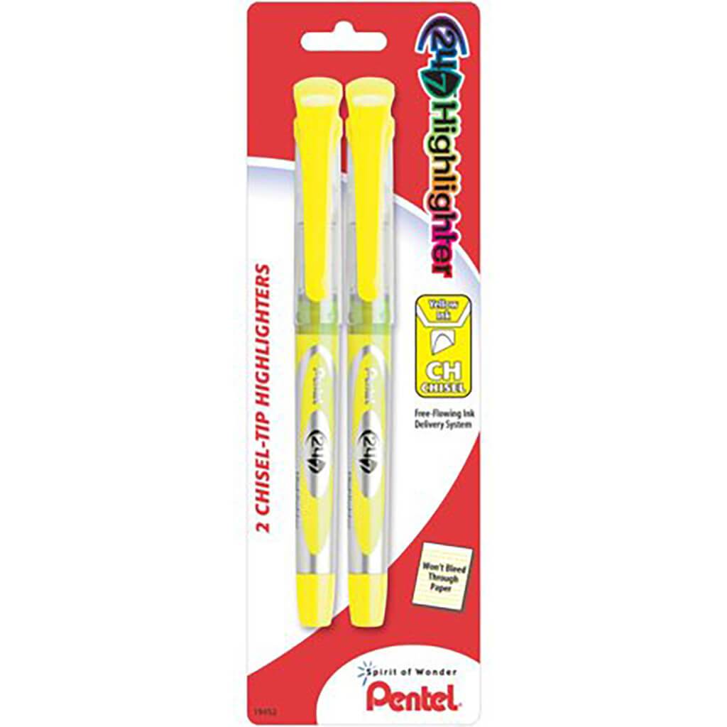 Liquid Highlighter Yellow 2pcs