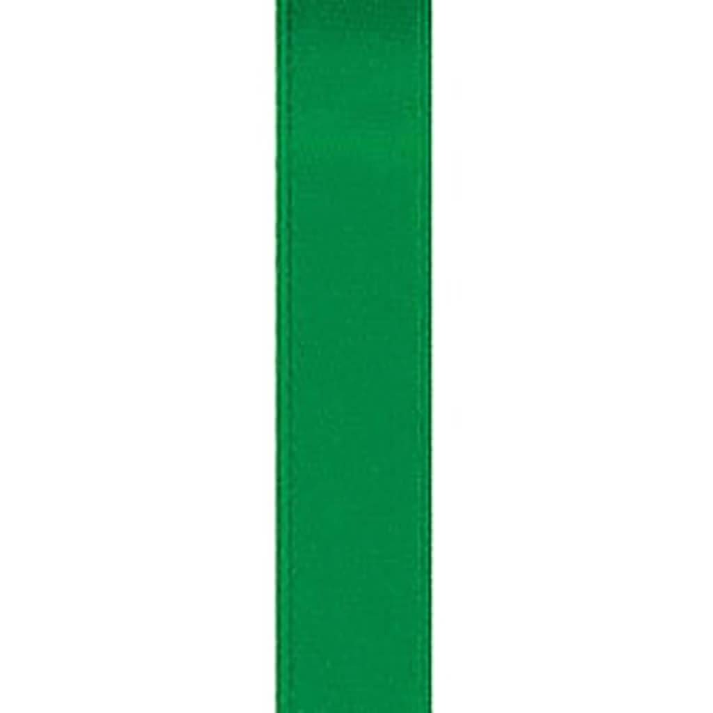 Offray Satin 5/8in Single Face Emerald Ribbon 18ft
