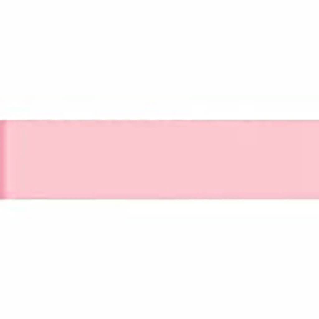 Offray Single Face Satin Ribbon 7/8in x 18ft Light Pink