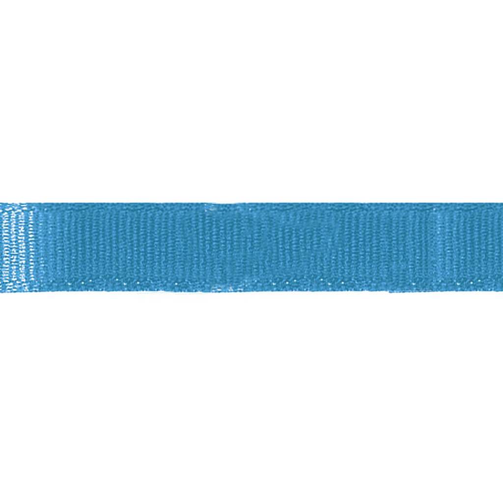 Offray Grosgrain Craft Ribbon 3/8in x 18ft Island Blue
