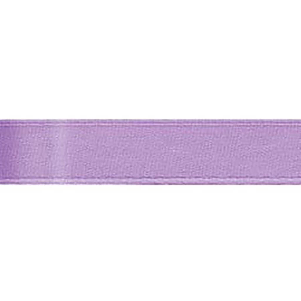 Offray Single Face Satin Craft Ribbon 3/8in x 18ft Light Orchid