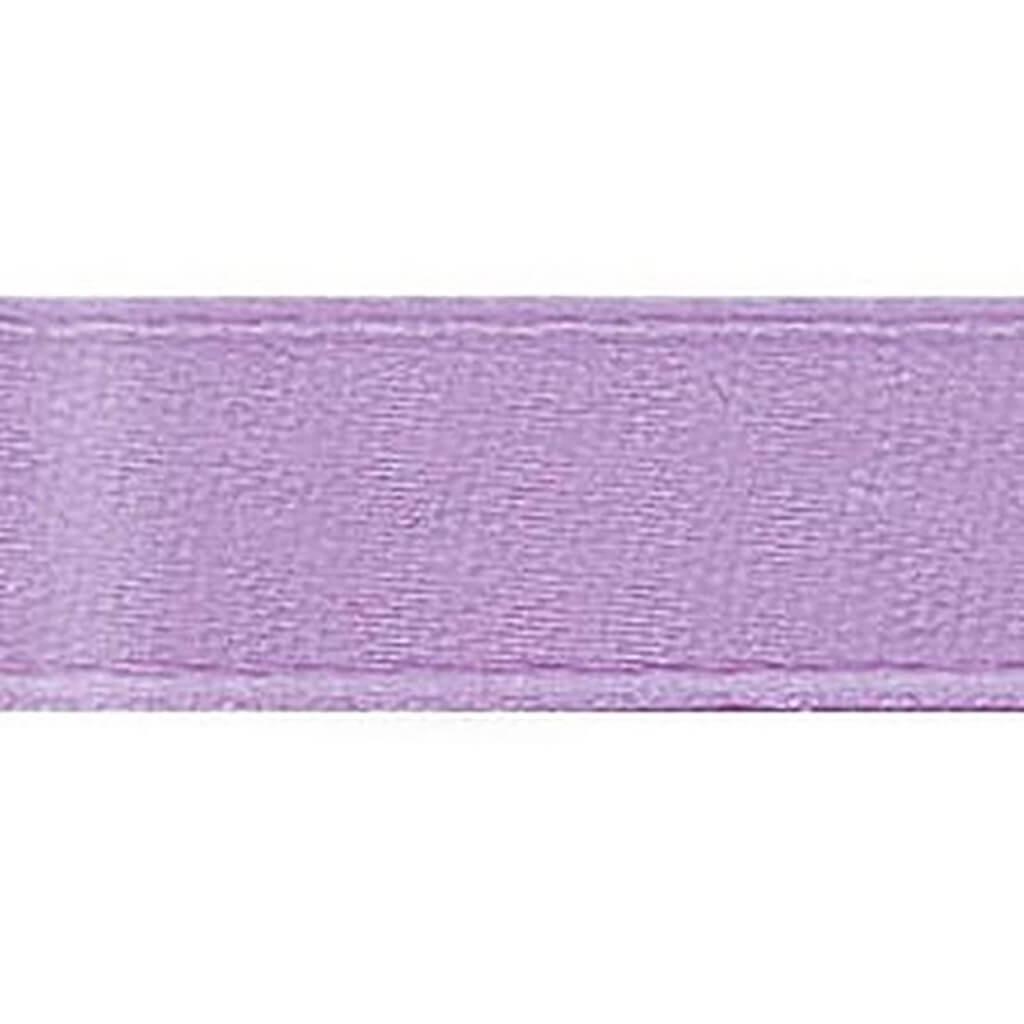 Offray Single Face Satin Craft Ribbon 7/8in x 18ft Light Orchid