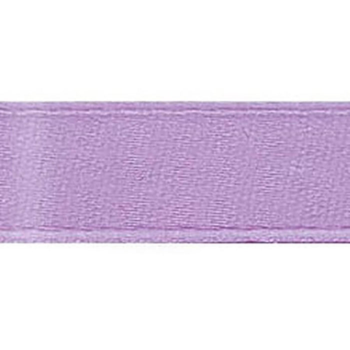 Offray Single Face Satin Craft Ribbon 7/8in x 18ft Light Orchid