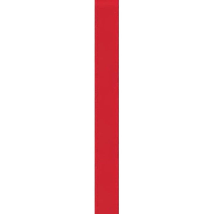 Single Face Satin Ribbon Offray 5/8in x 18ft Red