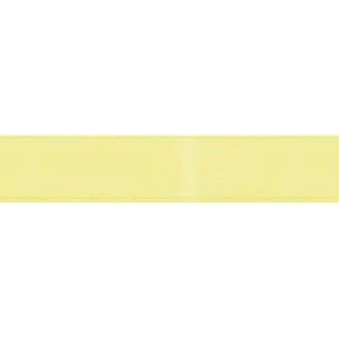 Offray Single Face Satin Craft Ribbon 1.5in x 12ft Baby Maize