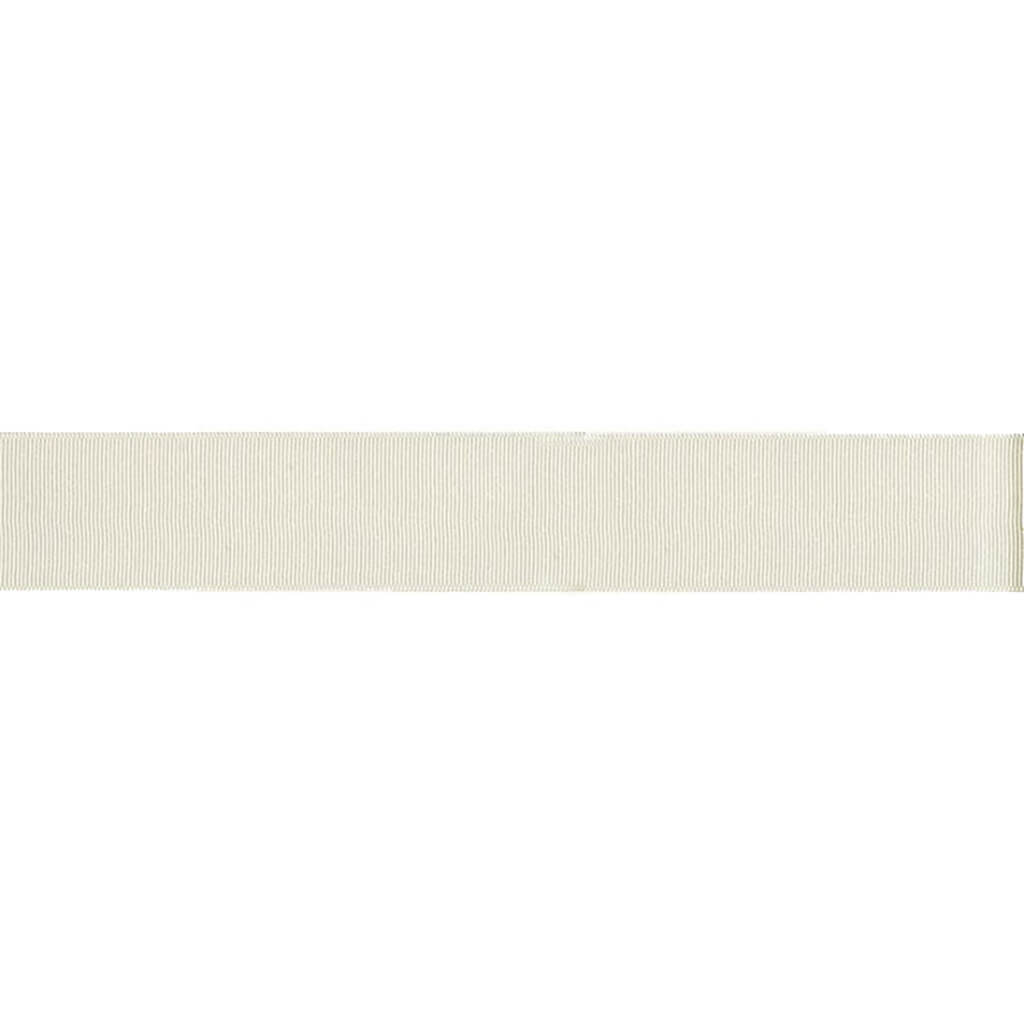 Offray Grosgrain Craft Ribbon 1.5in x 12ft Antique White